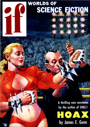 イフ誌（1955年12月号）表紙