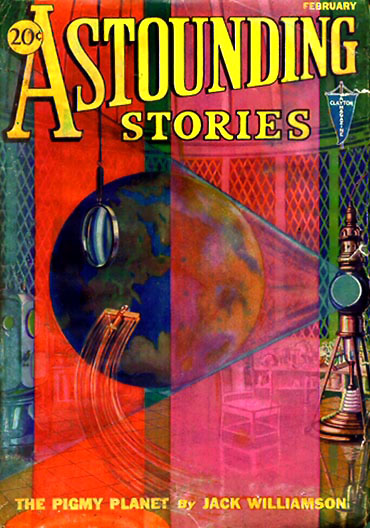 アスタウンディング誌（1932年02月号）表紙